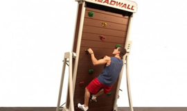 The Treadwall M4 is a Vertical Treadmill for Rock Climbers!