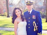 Michelle Kwan and Clay Pell