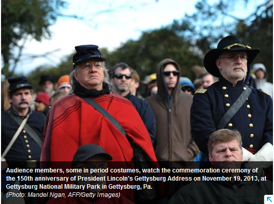 150th anniversary of Gettysburg Address draws thousands