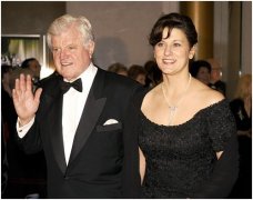 Victoria Reggie and Ted Kennedy